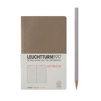Карманная записная тетрадка Leuchtturm темно-серая 341555