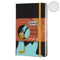Блокнот Moleskine Looney Tunes Даффи Дак маленький черный LELTMM710DD