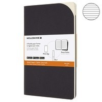 2 блокнота Moleskine Paper Tablet Cahier средних черных PTNLCH31BK