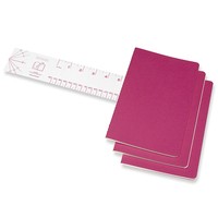 Блокнот Moleskine Cahier средний кинетический розовый CH016D17