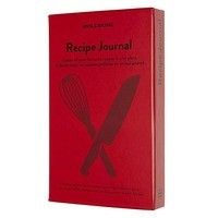 Записная книжка Moleskine Passion Рецепты средняя красная PASRECP