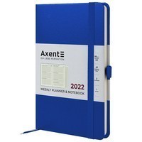 Еженедельник Axent 2022 Partner Strong 125х195 классический синий 8505-22-38-A