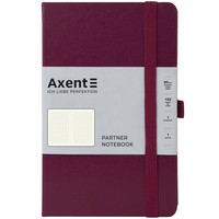 Книга записная Axent Partner A5 125x195 мм 96 листов винная