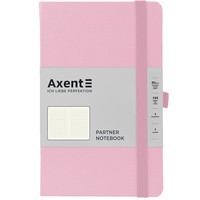 Фото Книга записная Axent Partner A5 125x195 мм 96 листов светло-розовая