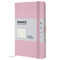 Книга записная Axent Partner A5 125x195 мм 96 листов светло-розовая