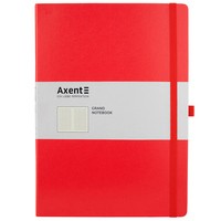 Книга записная Axent Partner Grand A4 210x295 мм 100 листов красная