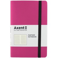 Книга записная Axent Partner Soft A5 125x195 мм 96 листов розовая