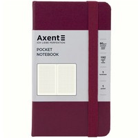 Записная книга Axent Partner 95х140 бордовая 8301-46-A