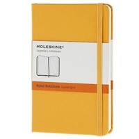 Записная книжка Moleskine Silk карманная в линейку оранжевый MM710M2SILK
