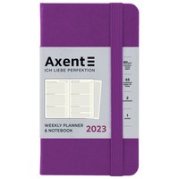Фото Еженедельник Axent 2023 Pocket Strong пурпурный 90х150 8508-23-17-A