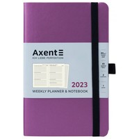 Еженедельник Axent 2023 Partner Soft фиолетовый 125х195 8506-23-11-A