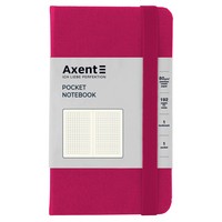 Книга записная Axent Partner 95x140 мм 96 листов малиновая 8301-50-A