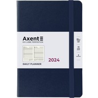 Ежедневник Axent Partner Strong 2024 14.5х21 см синий 8819-24-02-A