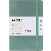 Ежедневник Axent 2024 Partner Soft Nuba 145х210 мм серо-лазурный 8817-24-48-A