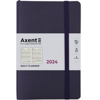 Ежедневник Axent 2024 Partner Soft Skin 145х210 мм синий 8810-24-02-A