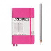 Карманная записная книжка Leuchtturm розовая 339593