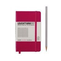 Карманная записная книжка Leuchtturm ягодная 344804