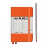 Карманная записная книжка Leuchtturm оранжевая 342932