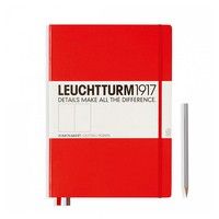 Записная книжка Leuchtturm Master A4+ точки красный 336404