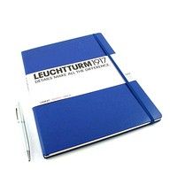 Записная книжка Leuchtturm Master Slim A4+  темно-синяя 342926