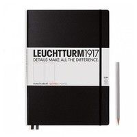 Записная книжка Leuchtturm Master Slim A4+  черная 321149