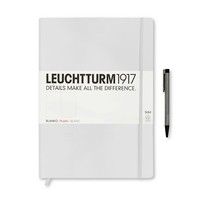 Записная книжка Leuchtturm Master Slim A4+  белая 343315
