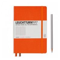 Записная книжка Leuchtturm Средняя оранжевая 342935
