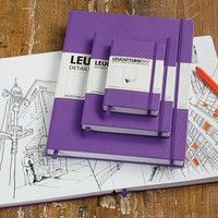 Скетч-бук Leuchtturm Master Slim А4+ лаванда 344670