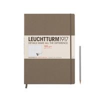 Скетч-бук Leuchtturm Master Slim А4+ серо-коричневый 344672