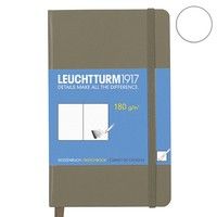 Карманный скетч-бук Leuchtturm серо-коричневый 344658