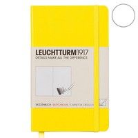Карманный скетч-бук Leuchtturm лимонный 344989