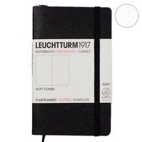 Карманная записная книжка Leuchtturm черная 311346