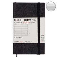 Карманная записная книжка Leuchtturm черная 306017