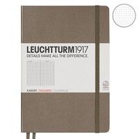 Записная книжка Leuchtturm Средняя серо-коричневая 339575
