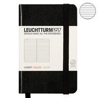 Записная книжка Leuchtturm Мини черная 343561