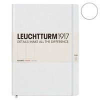 Записная книжка Leuchtturm Master Slim A4+  белая 343315