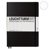 Записная книжка Leuchtturm Master Slim A4+  черная 321149