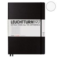 Записная книжка Leuchtturm Master Slim A4+  черная 310174