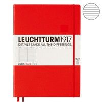 Записная книжка Leuchtturm Master Slim A4+  красная 340931