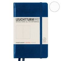 Карманная записная книжка Leuchtturm темно-синяя 342921