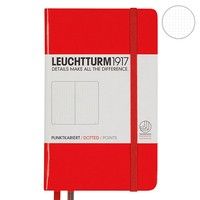 Карманная записная книжка Leuchtturm красная 308317