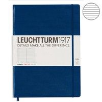 Записная книжка Leuchtturm Master Slim A4+  темно-синяя 342926