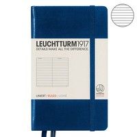 Карманная записная книжка Leuchtturm темно-синяя 342918