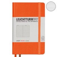 Карманная записная книжка Leuchtturm оранжевая 342930
