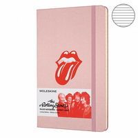 Фото Блокнот Moleskine Rolling Stones средний розовый LERSQP060PK