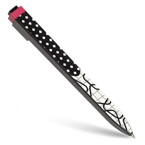Шариковая ручка Moleskine Go 1,0 мм розовый паттерн EW8T1CMPHD10TAG