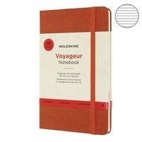 Записная книжка Moleskine Voyageur средняя красная VN002F6