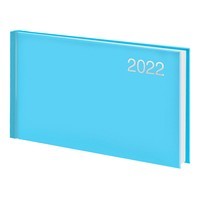 Фото Еженедельник Brunnen Miradur trend 2022 голубой 15,3х8,7 см 73-755 64 332