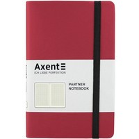Книга записная Axent Partner Soft A5 125x195 мм 96 листов красная