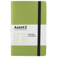 Фото Книга записная Axent Partner Soft A5 125x195 мм 96 листов салатовая